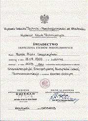 wiadectwo